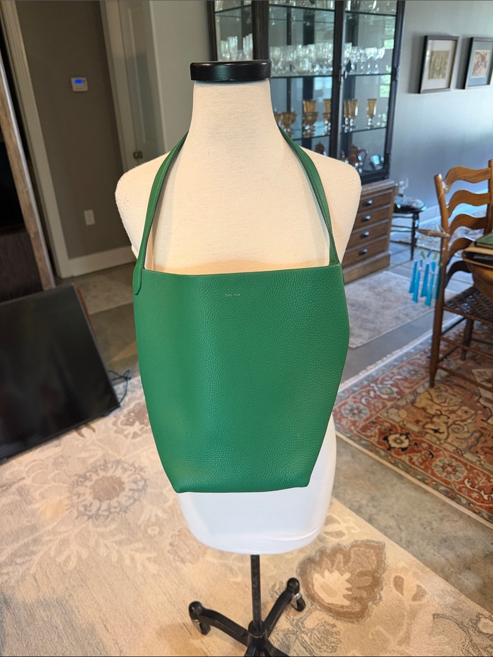 The Row Green Medium Park Tote